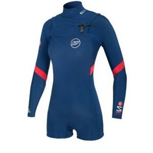 NP SURF SERENE LADIES FRONT ZIP (FZ) 3/2 LONG SLEEVE (L/S) SPRING SUIT